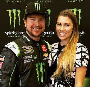 Ashley Van Metre with her ex-husband Kurt Busch